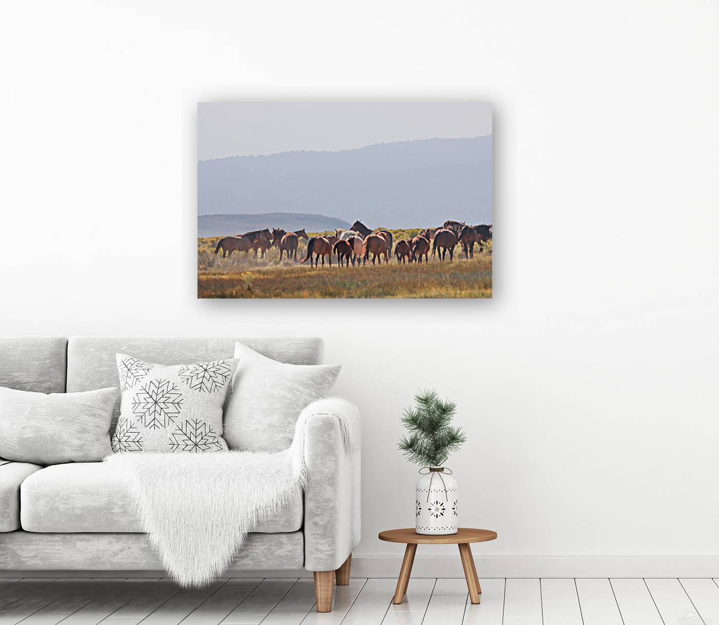 Mono Lake Wild Horse Series 1 Reproduction