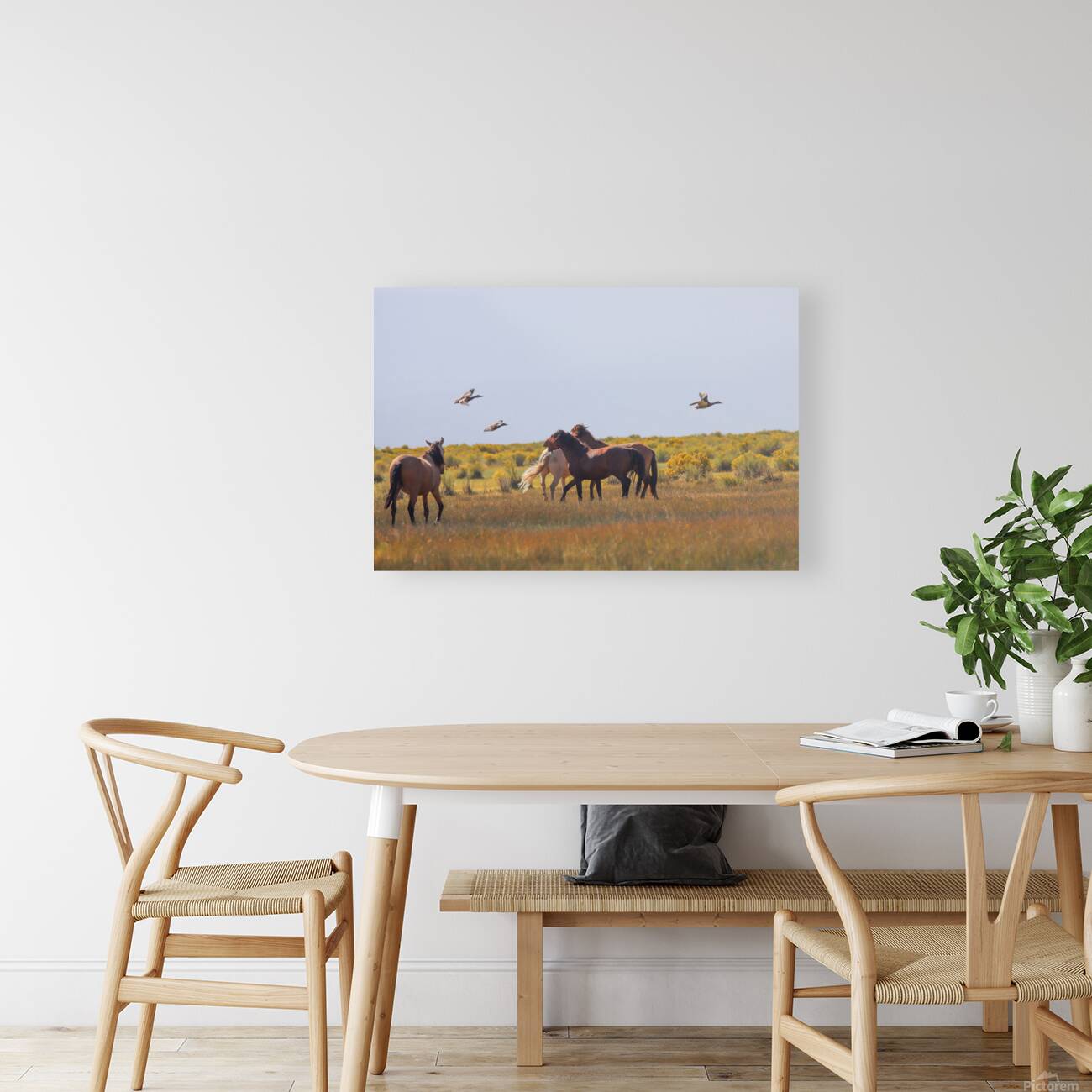 Mono Lake Wild Horse Series 1 Reproduction