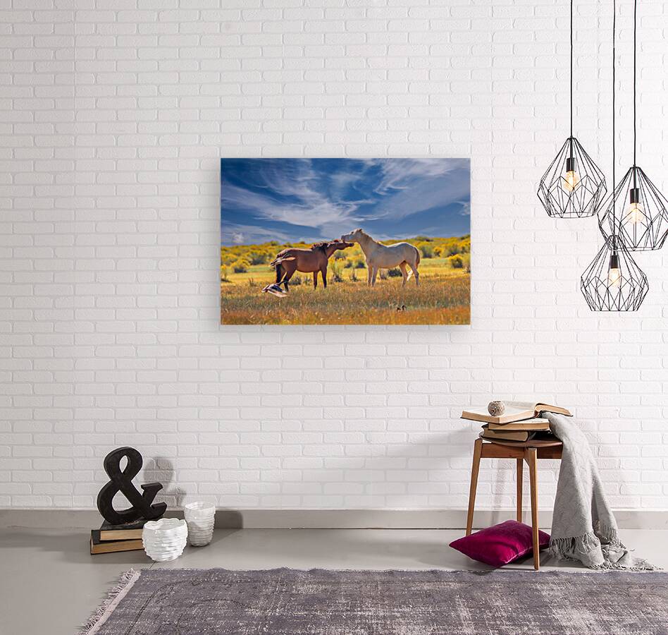 Mono Lake Wild Horse Series 1 Reproduction