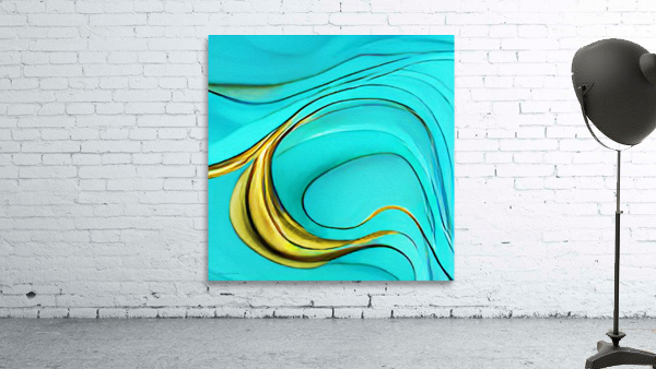 Gilded Ripples  4 Wall Preview