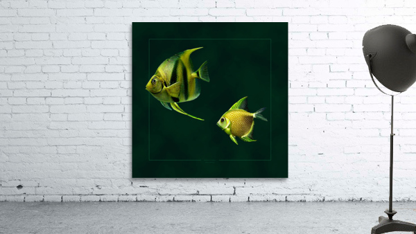 Emerald Tides 1 Wall Preview