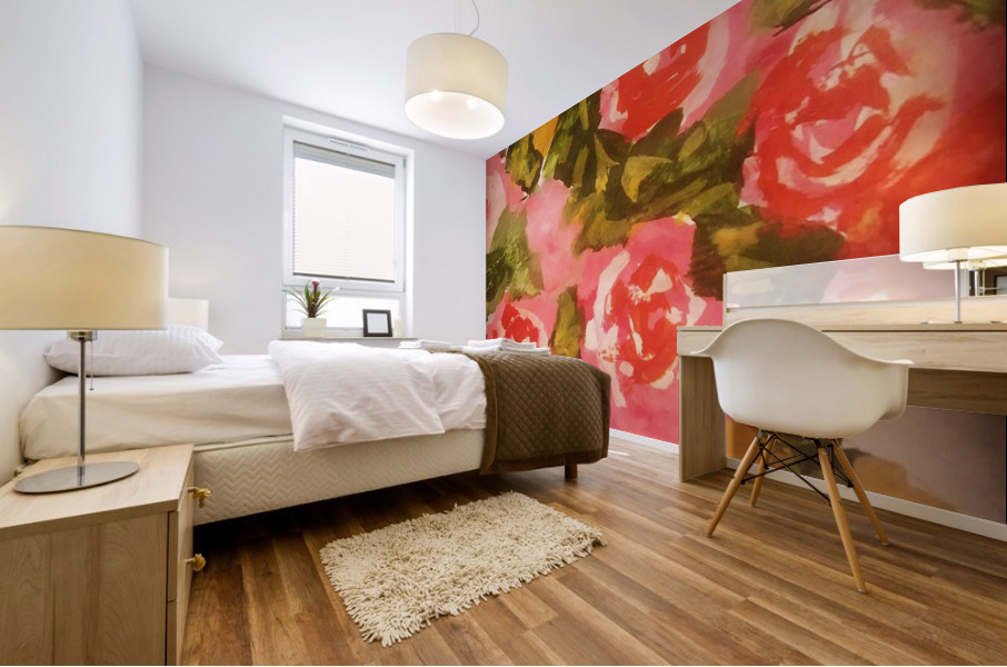 Beautiful Roses Mural print