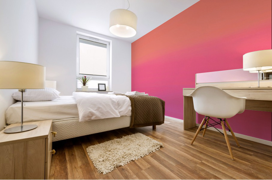 Purple and more Mural print