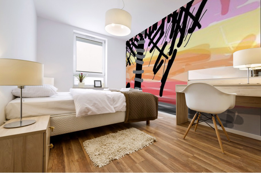 Tall Mural print
