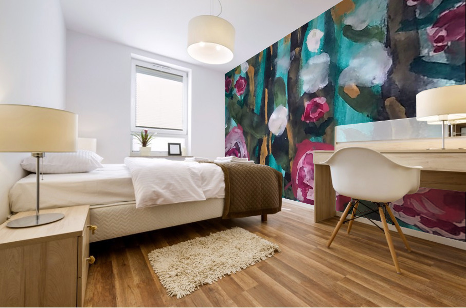 Beautiful Petals Mural print