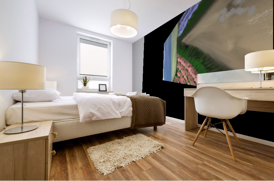 The Road Mural print