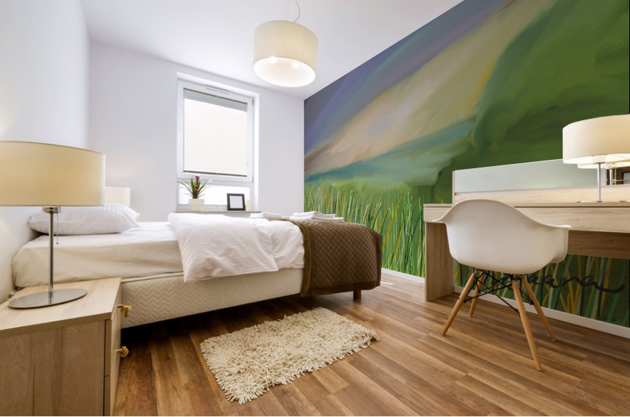 The sparkle Mural print