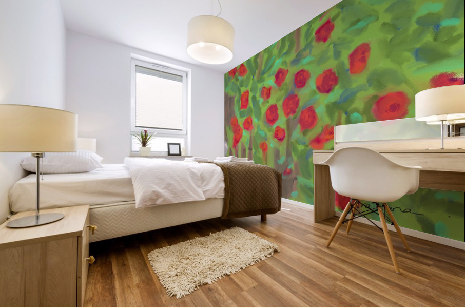Roses Mural print
