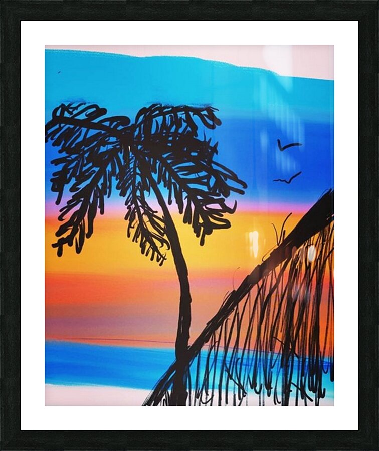 Colours Picture Frame print