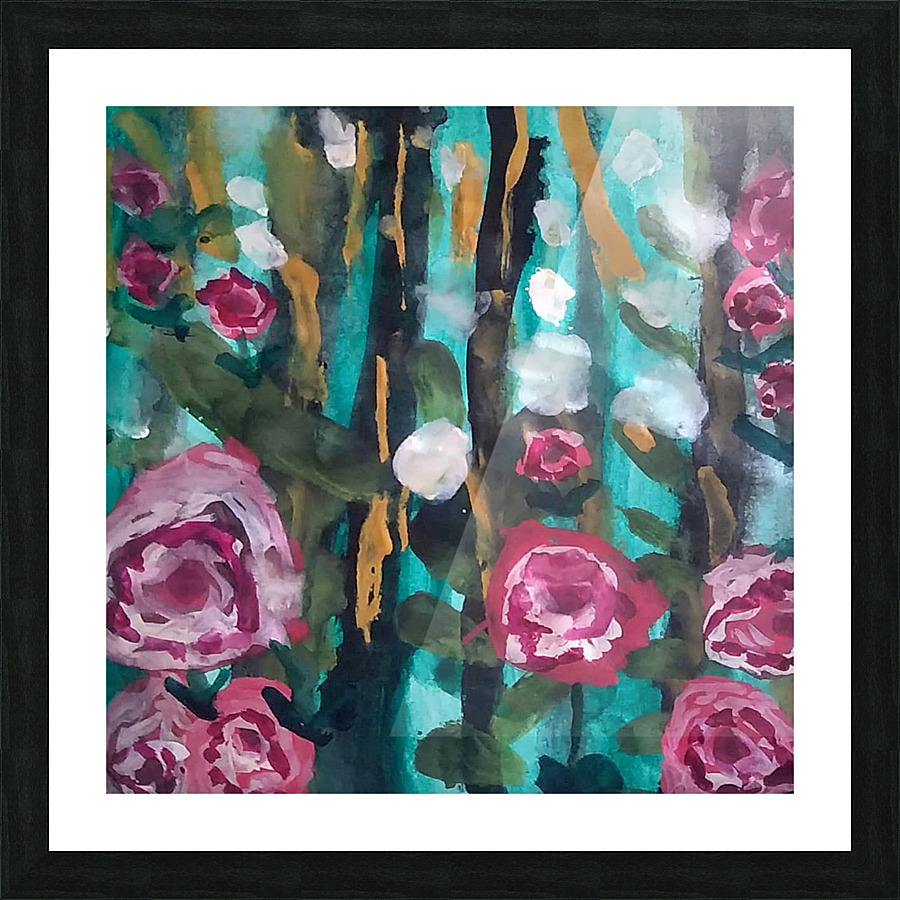 Beautiful Petals Picture Frame print