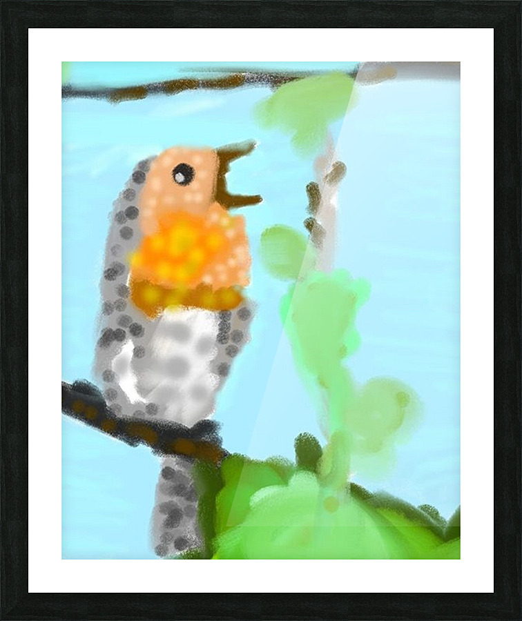 Sing a song Picture Frame print