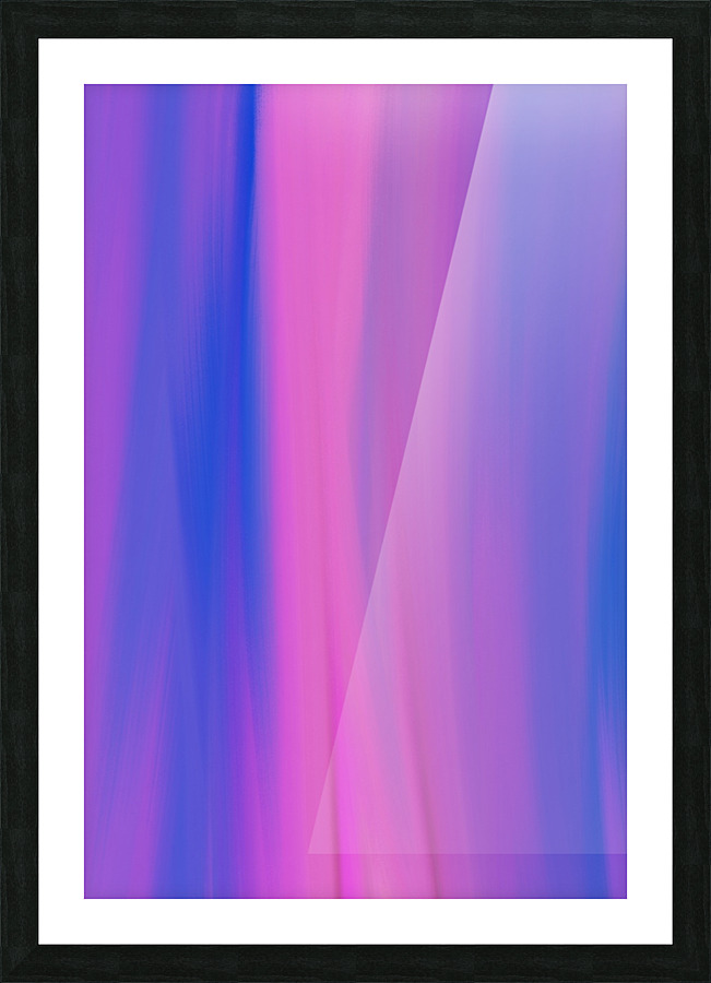 Purple Patterns Picture Frame print