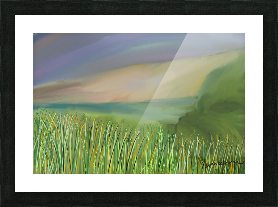 The sparkle Picture Frame print