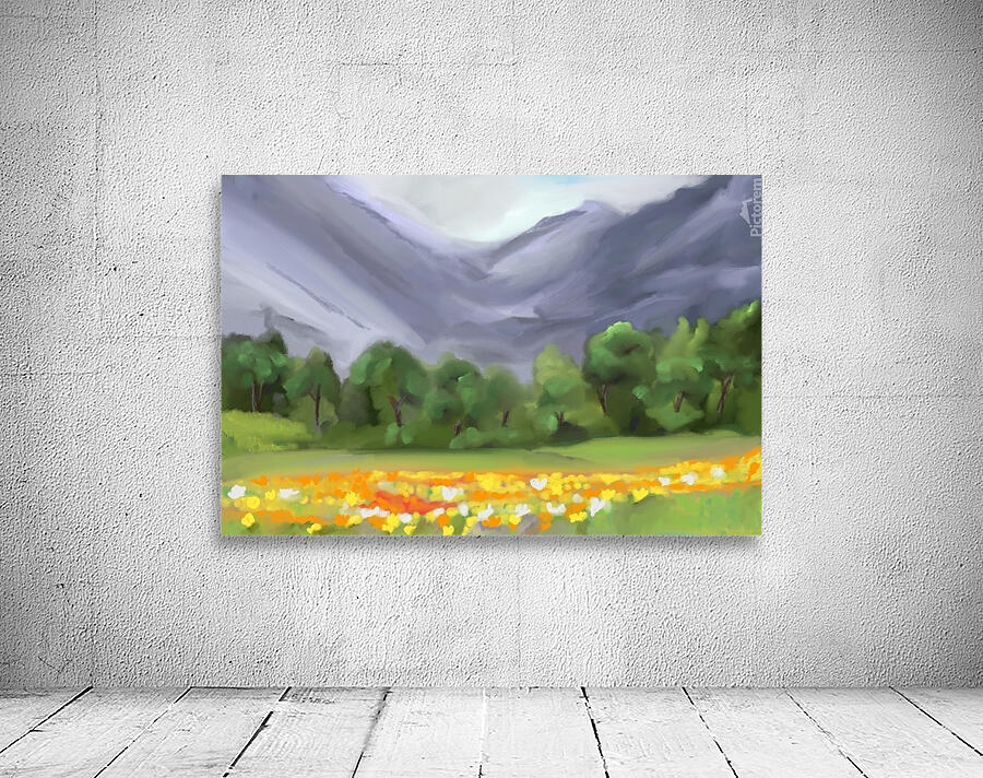Somewhere beautiful Wall Preview