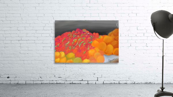 Strawberries or Oranges Wall Preview