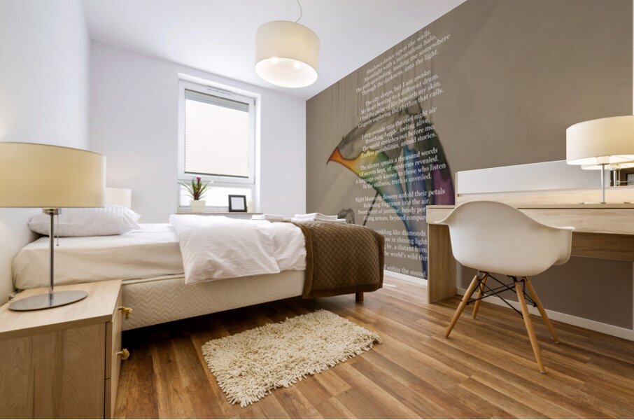 Rain Mural print