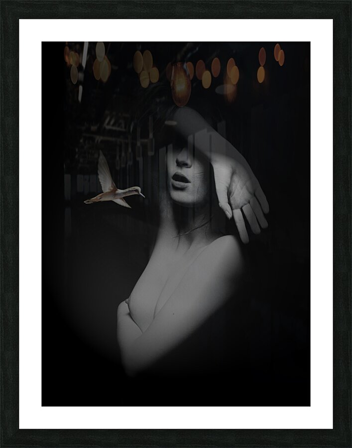  flying.bird. 80 Picture Frame print