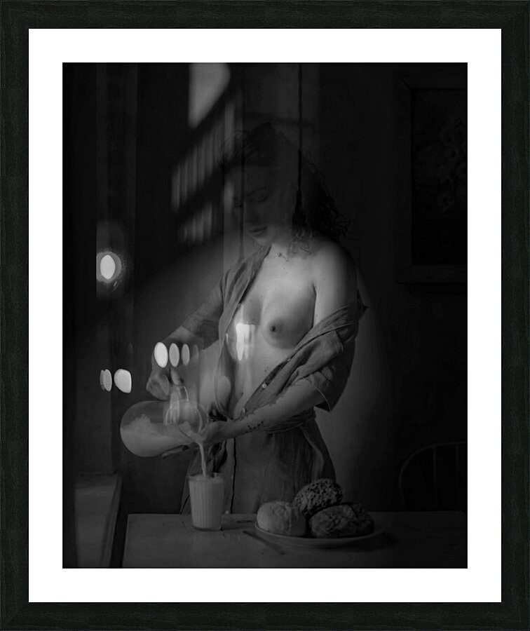 Milk.Lady.86 Picture Frame print