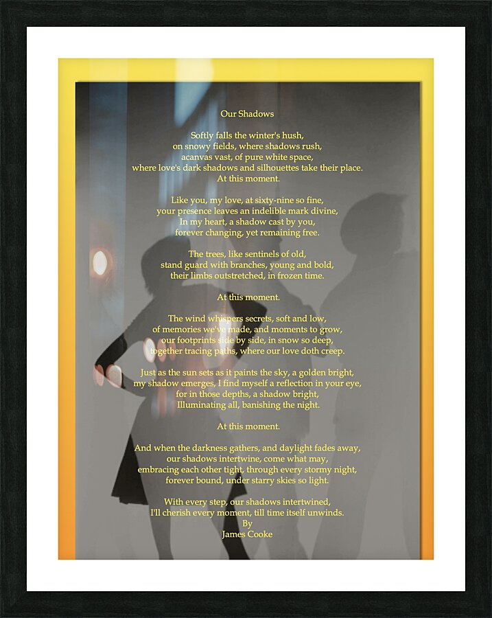 Our Shadows15 .1 Picture Frame print
