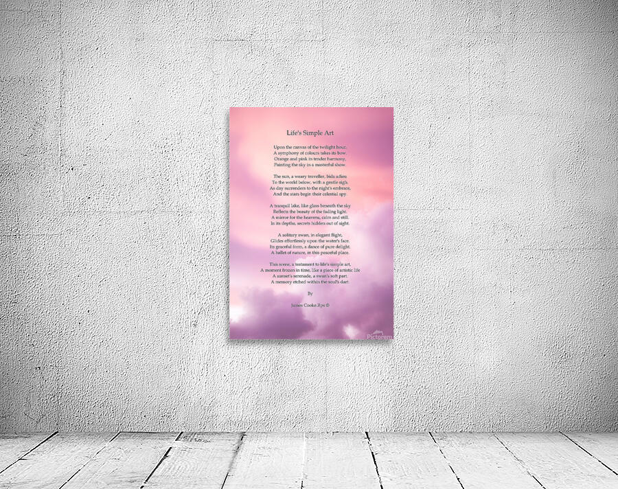 Life s Simple Art3 Wall Preview