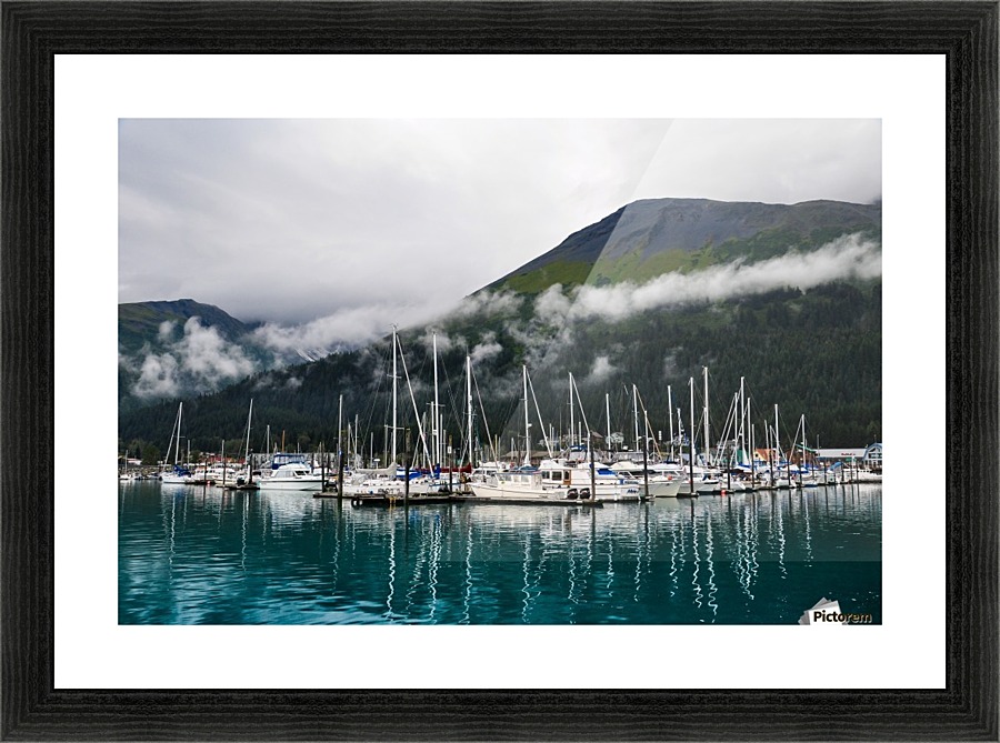 Seward_Harbor Picture Frame print