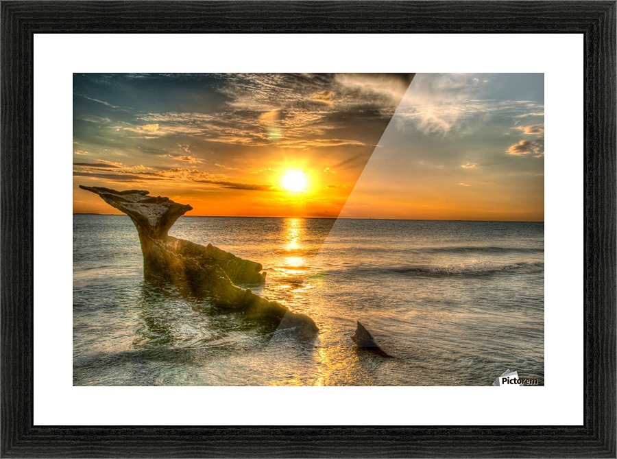 Sunken Glory Picture Frame print