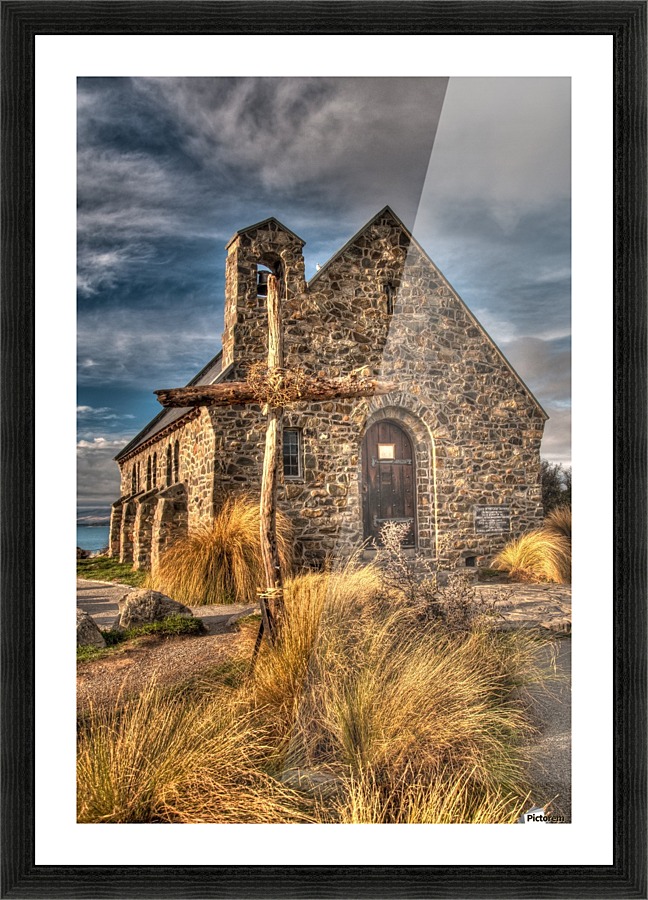 Facing the Good Shepherd Picture Frame print