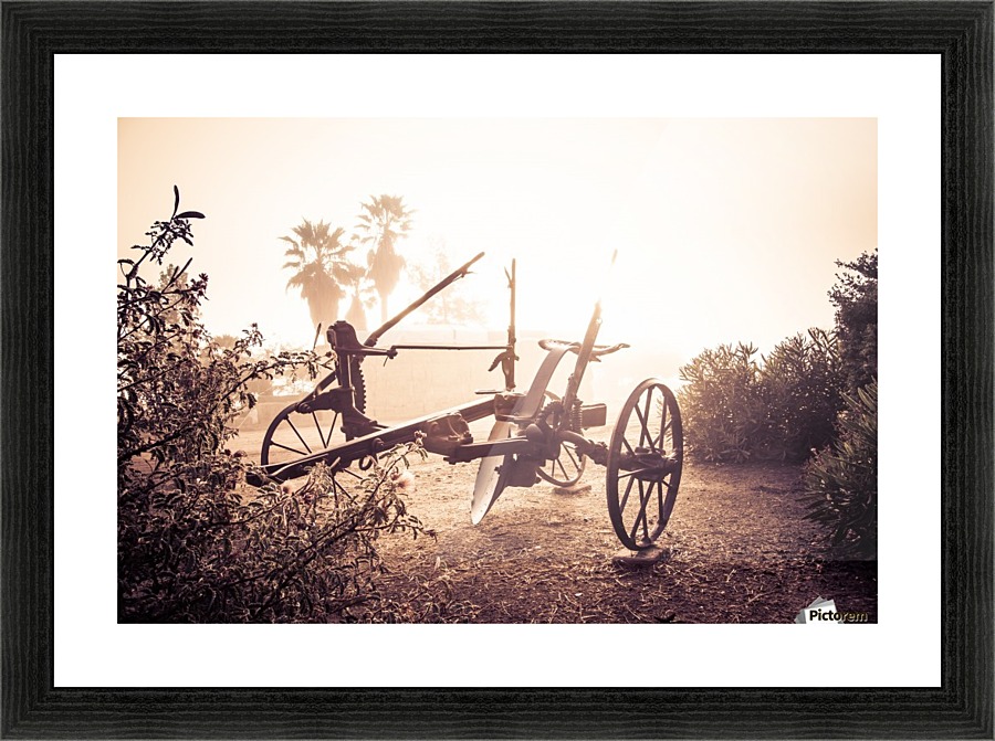 Ride a long Disk Picture Frame print