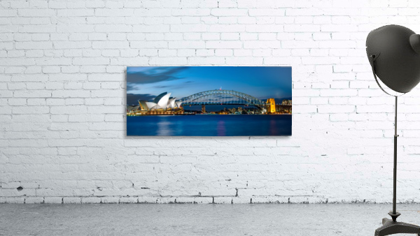 Dusk Over Sydney Harbor Wall Preview