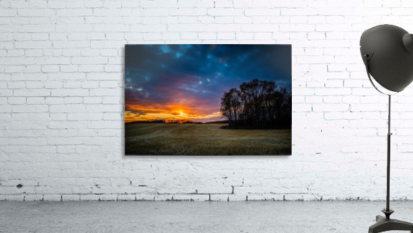 Sunset on the Prairies Wall Preview