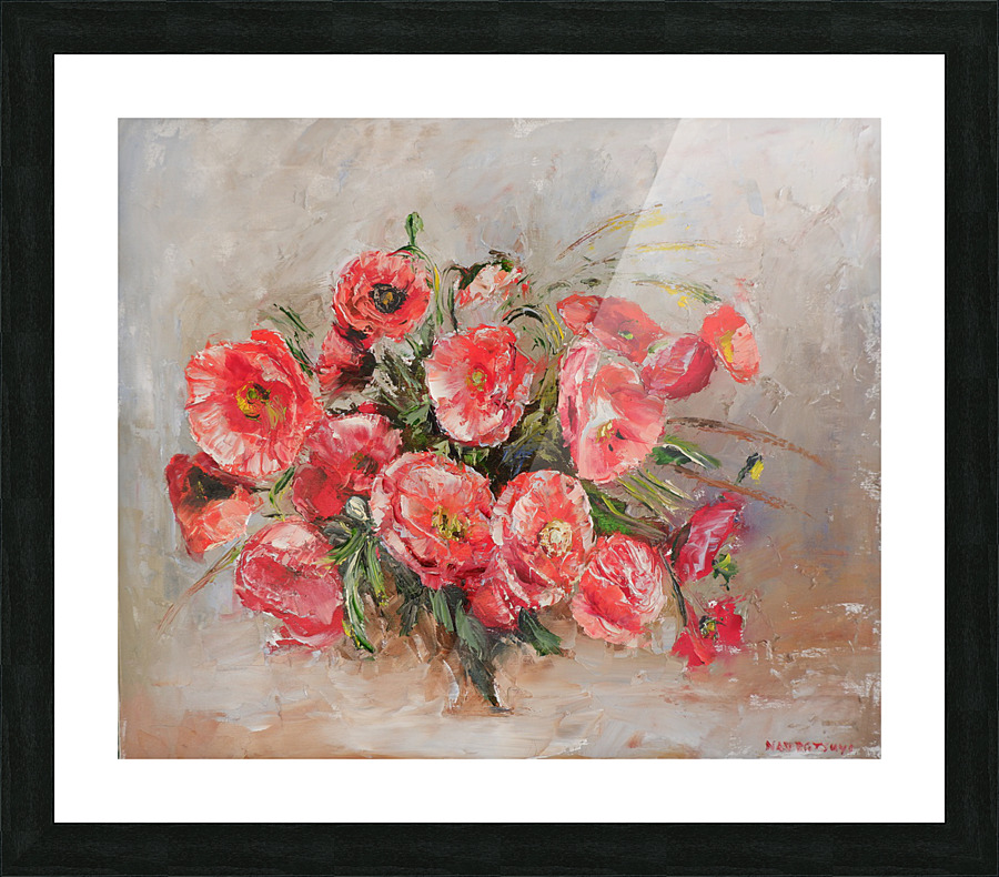 Red poppies  Picture Frame print
