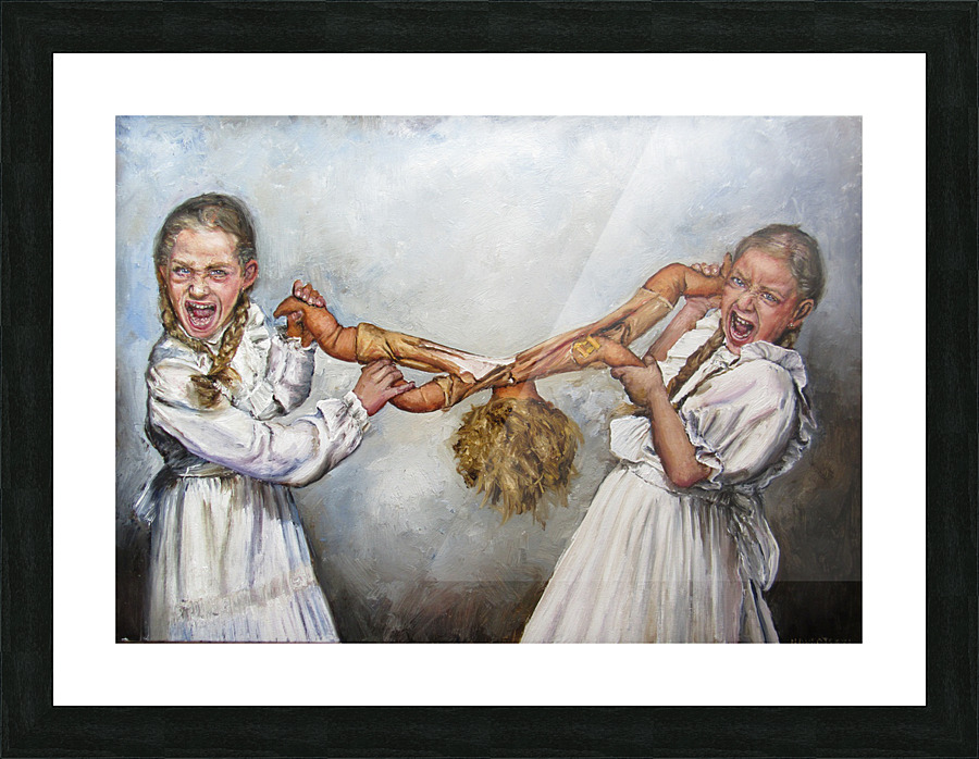 Sisters  Picture Frame print