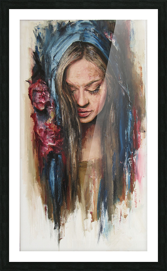 Gaze Picture Frame print