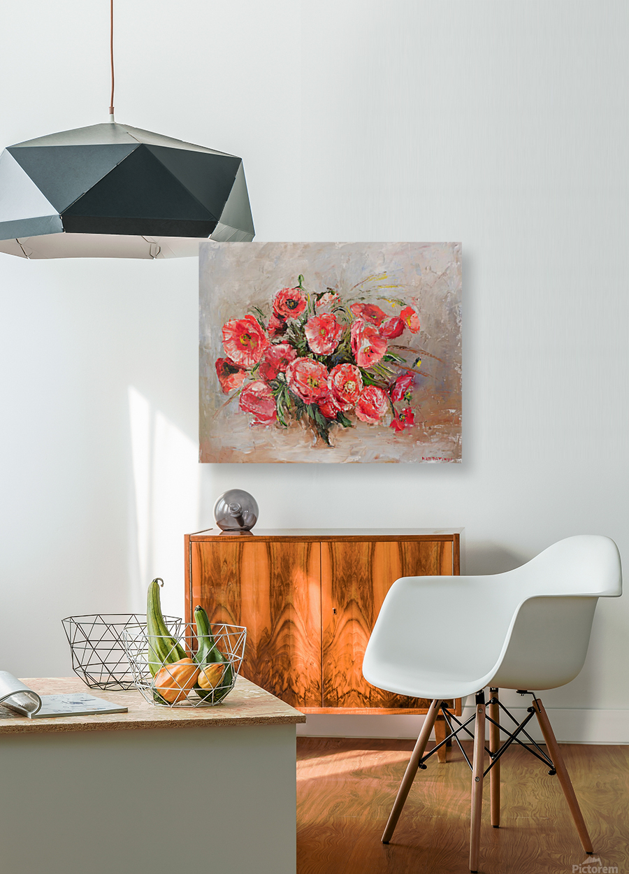 Red poppies  Reproduction