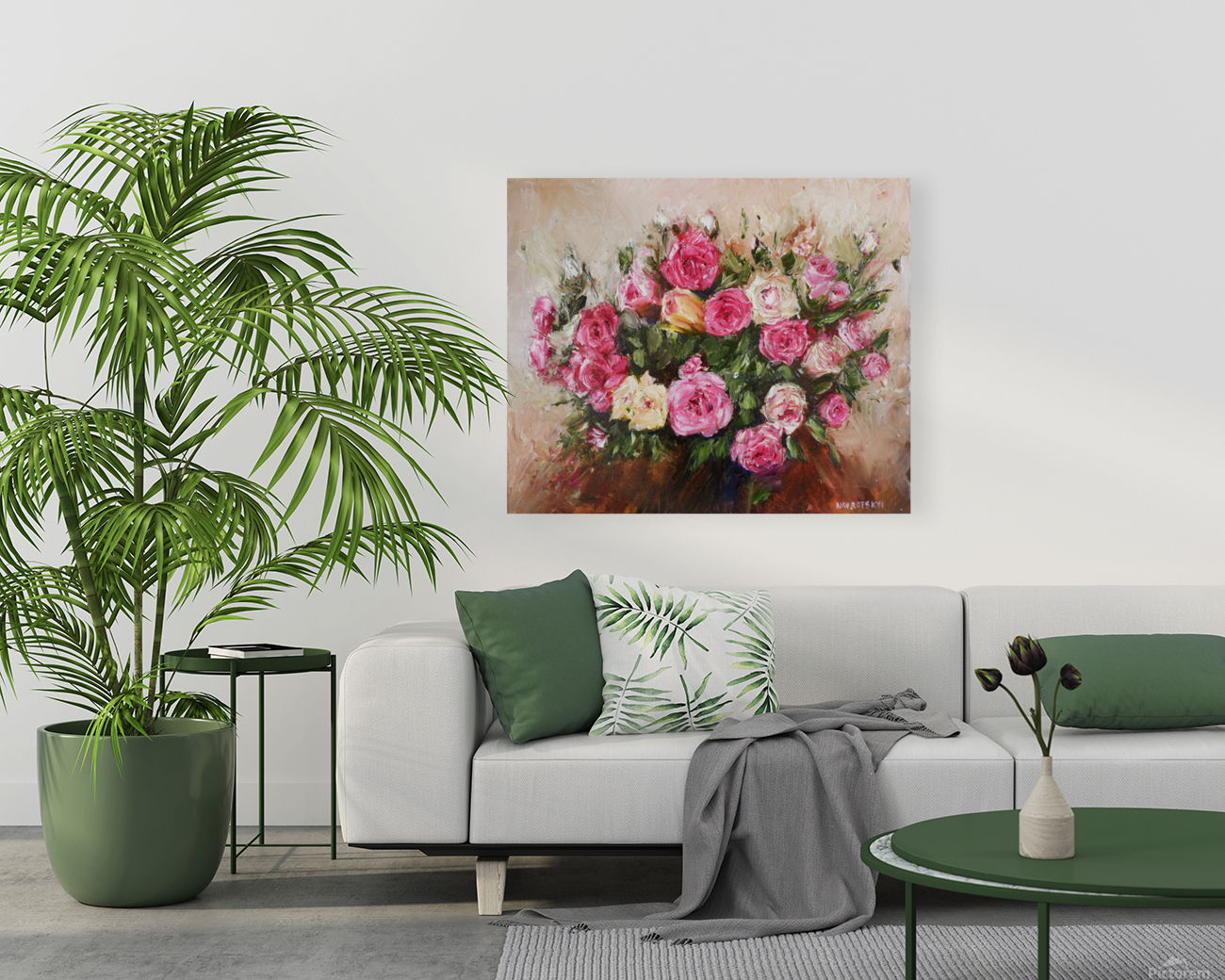 Pink rose  Reproduction