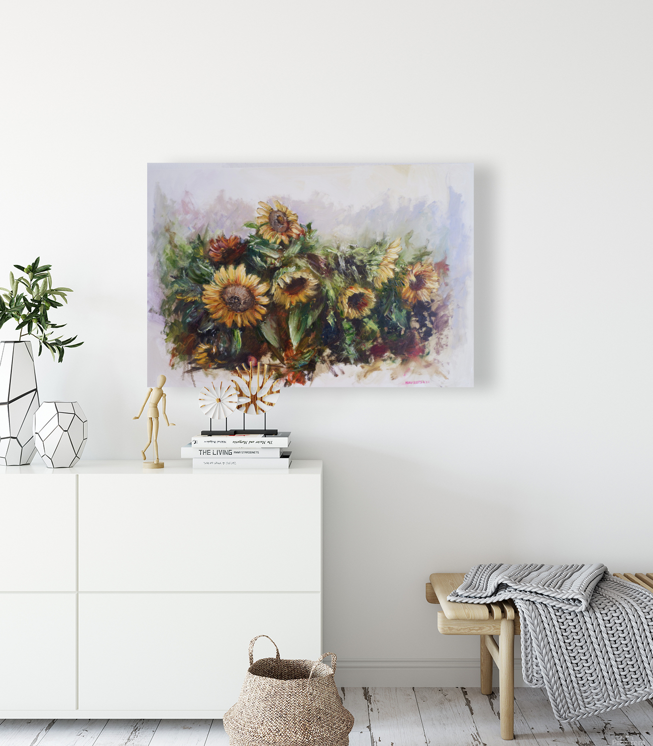 Sunny flowers  Reproduction