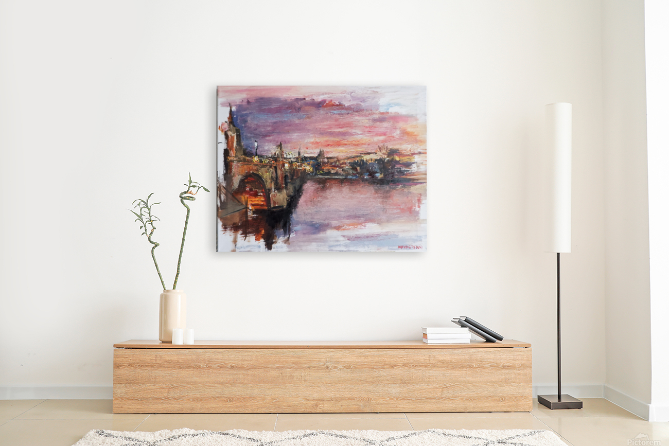 City.sunset  Reproduction