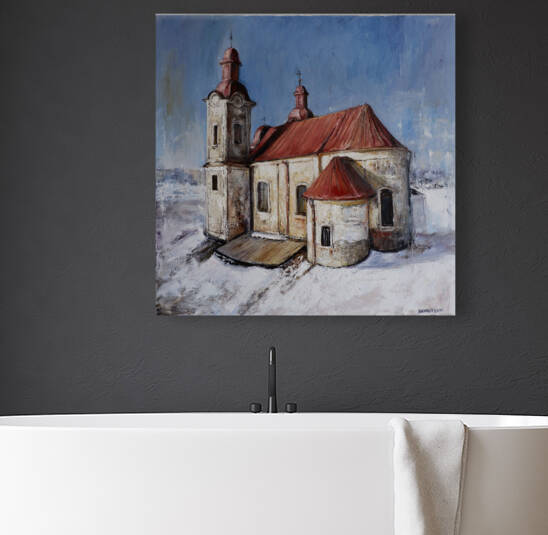 White chapel  by Igor Navrotskyi