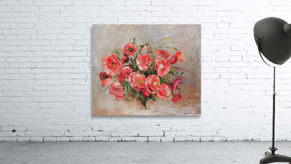 Red poppies  Wall Preview