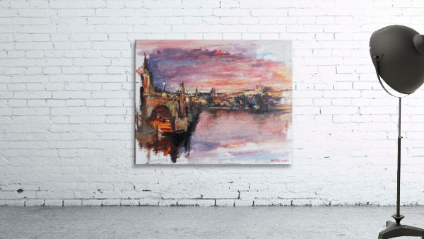 City.sunset  Wall Preview