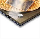 Soap bar and bristle brush Acrylic print