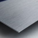 Words LOVE ME on paper and pencil Metal print