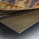 Soap bar and bristle brush Metal print