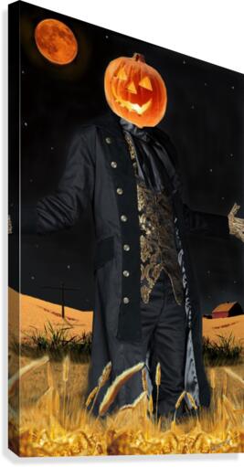Pumpkinhead by J Gregory Canvas Print