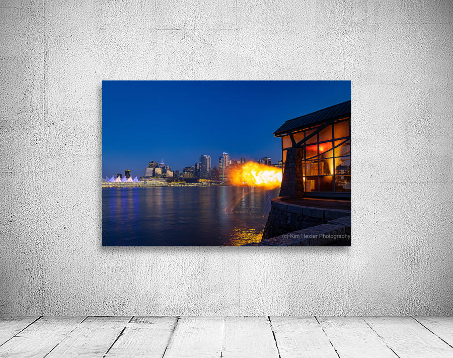 Vancouver BC -The Iconic 9 OClock Gun Wall Preview