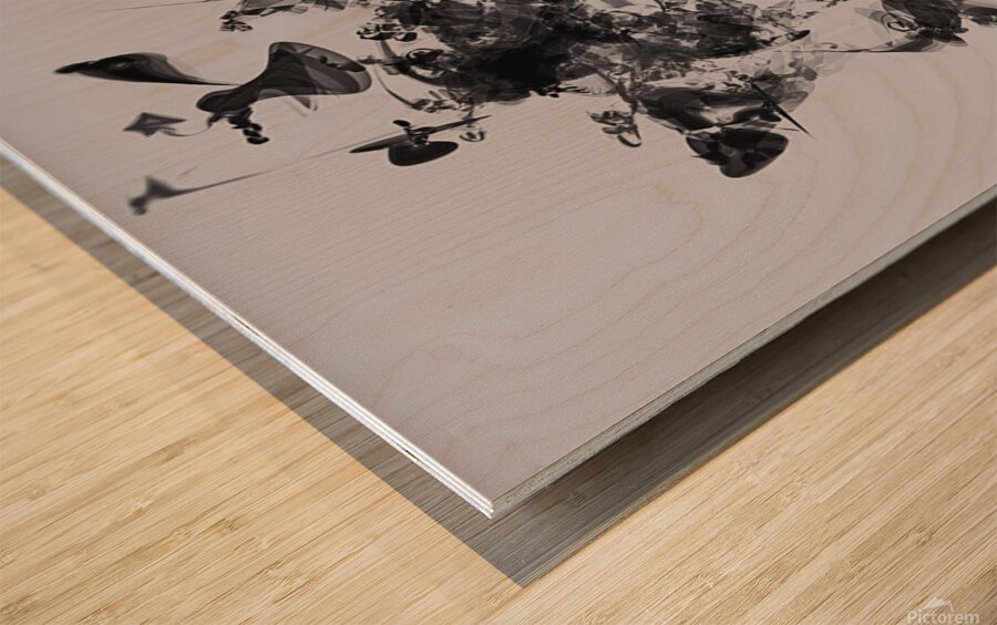 Buyin Air White Wood print