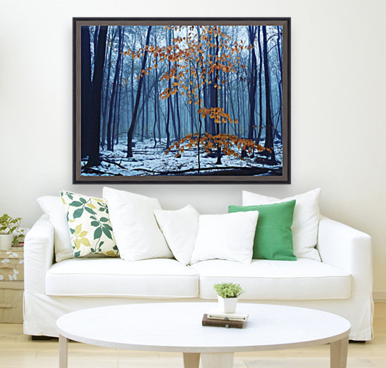 Early winter forest Reproduction
