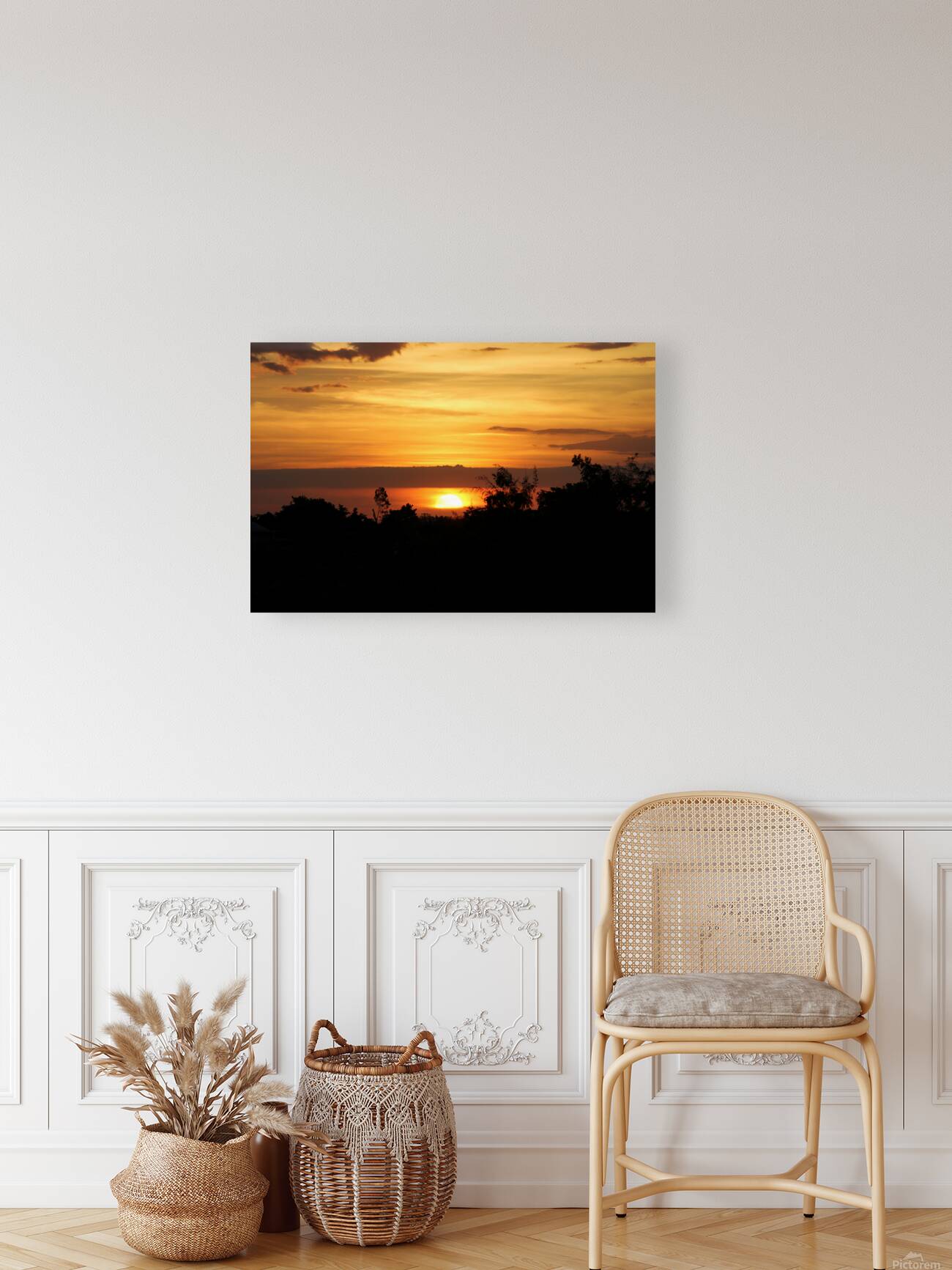 Haitian Sunset Reproduction