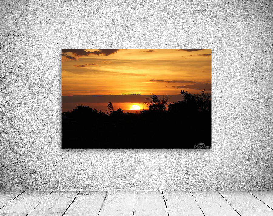 Haitian Sunset Wall Preview
