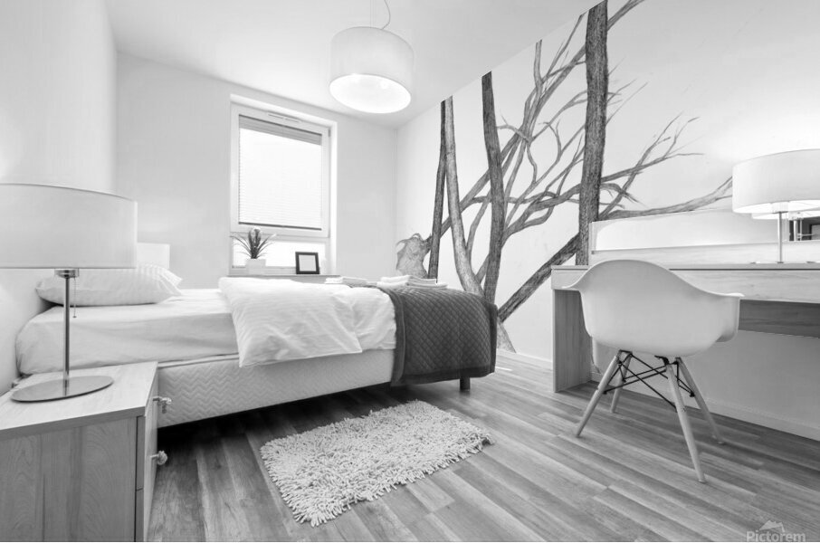 tree4 Mural print